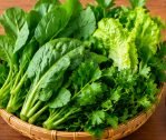 Leafy greens – 400 g