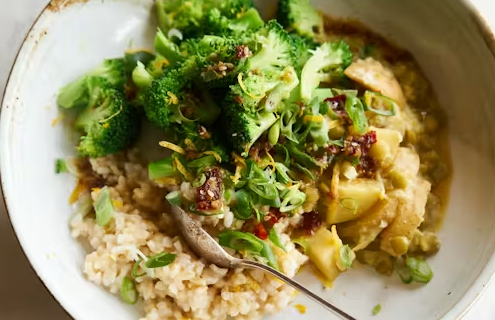 Potato Chowder with Miso Broth