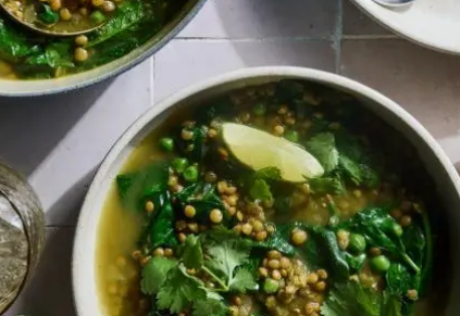 Super Green Lentil Soup