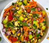Sprouted Moong Salad