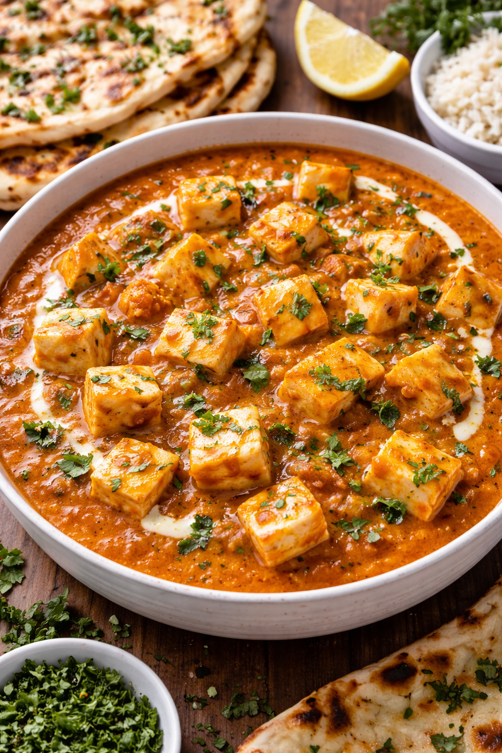 Paneer Butter Masala with Naan