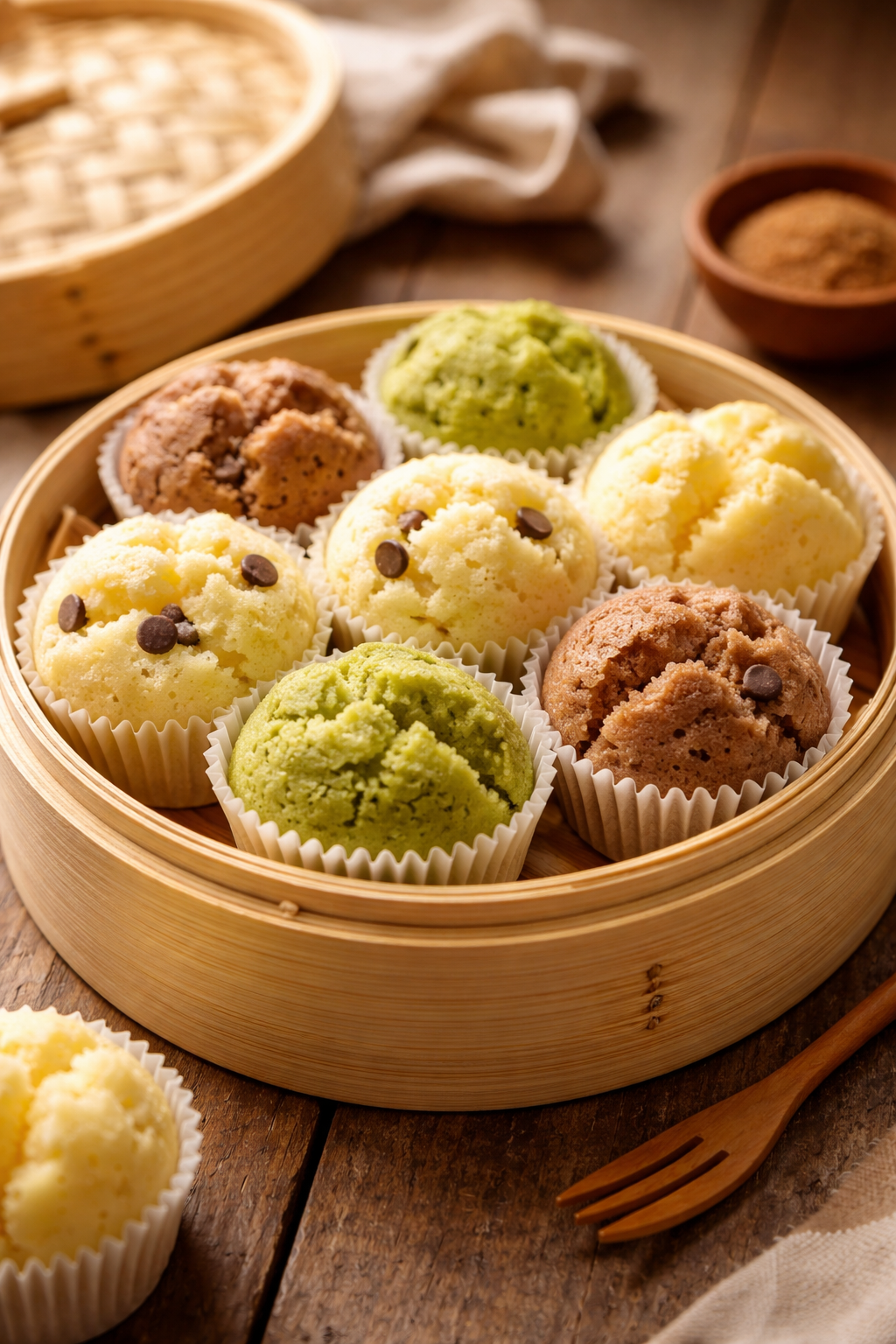 Steamed Cake (Mushi-pan)