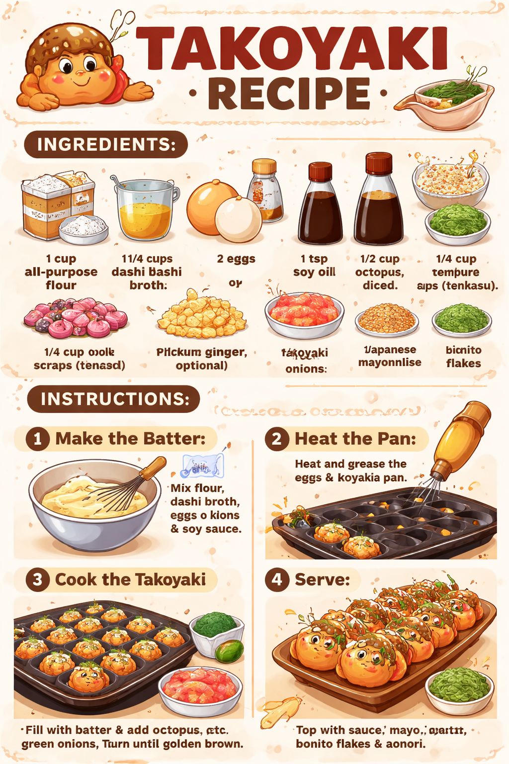 Takoyaki Recipe