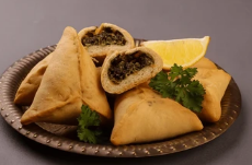 Spinach (Palak) Samosa