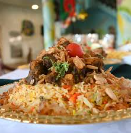 Aromatic Camel Biryani Recipe |  Rich and Flavorful Rice Dish