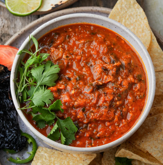 Salsa Roja Recipe | Authentic Mexican Red Sauce with Fresh Tomatoes & Chilies