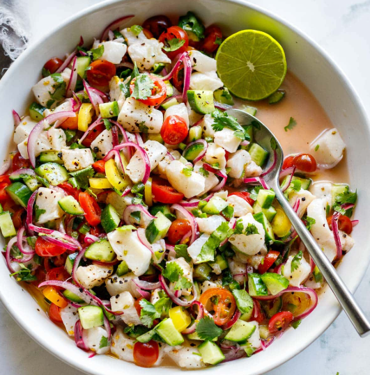 Fresh Mexican Ceviche Recipe | Zesty Citrus Marinated Seafood