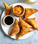 Spicy Duck Meat Singara