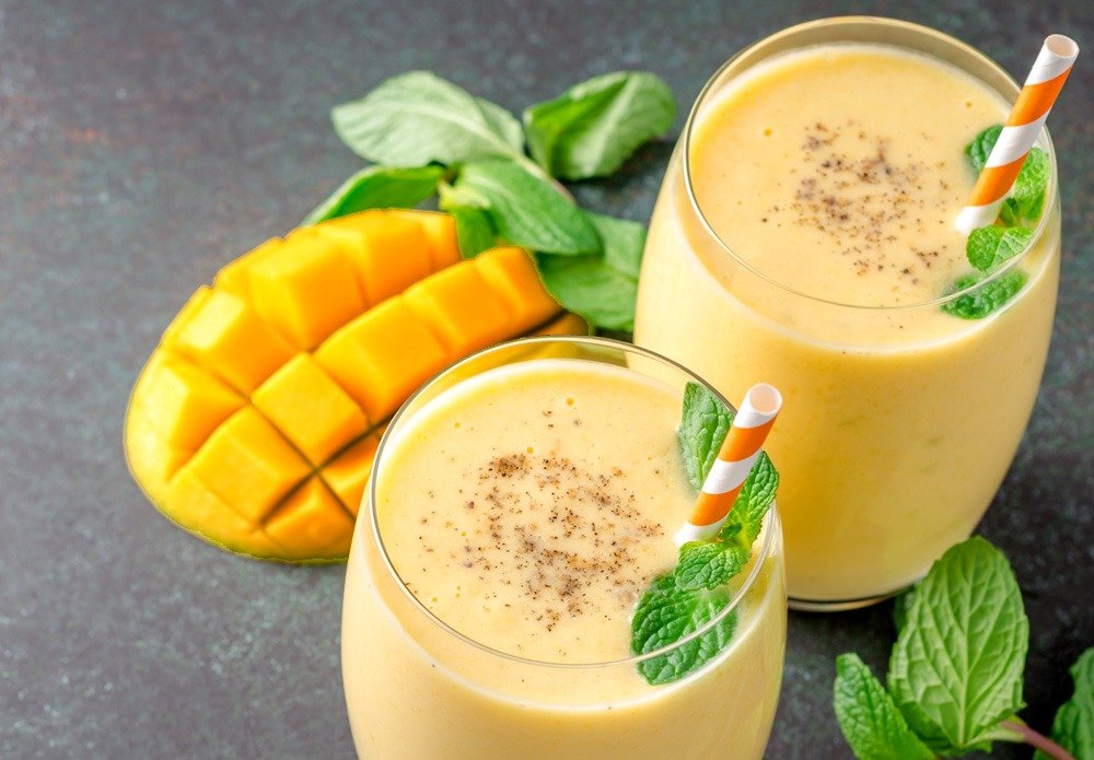 Refreshing Mango Lassi Recipe | Creamy Homemade Mango Yogurt Drink