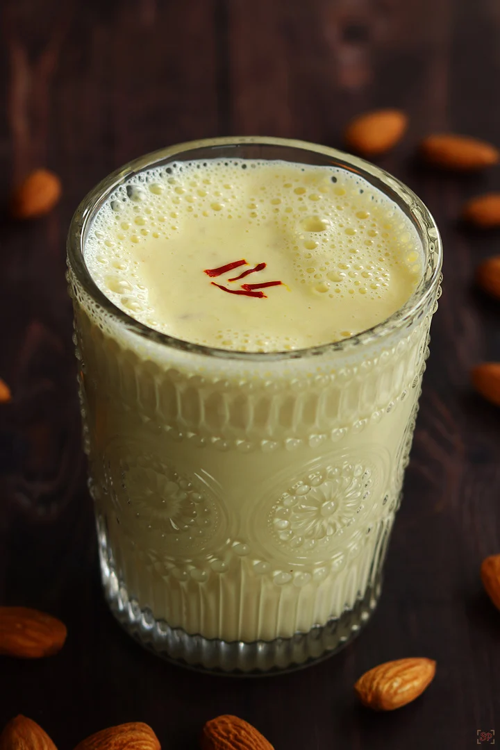 Badam Milk | Creamy Bangladeshi Almond Milk Drink Recipe