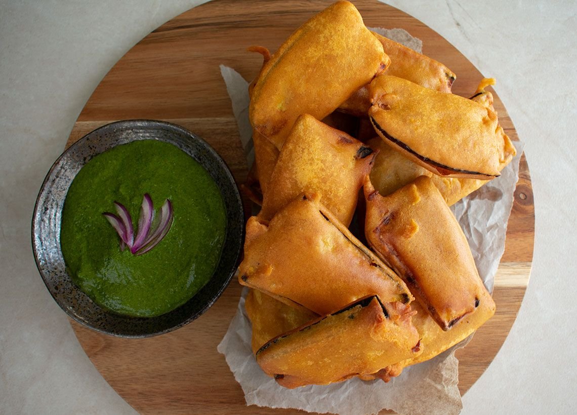 Beguni | Crispy Bangladeshi Eggplant Fritters Recipe