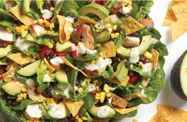 Avocado Chicken Salad | Mexican Style Creamy Healthy Chicken Salad Recipe