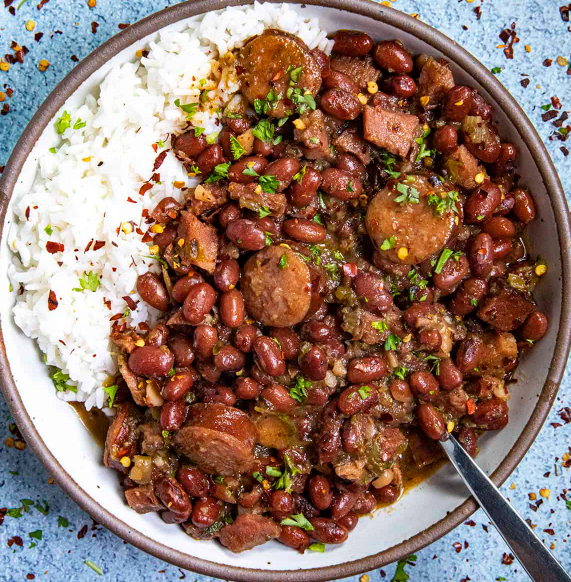 Bean and Rice Recipe | Easy Healthy Beans and Rice Meal