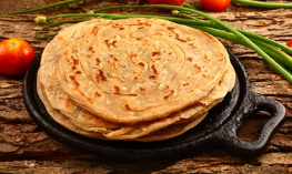 Homemade Whole Wheat Parathas