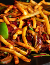 Jalfrezi Fries – Vegetarian Gastronomy