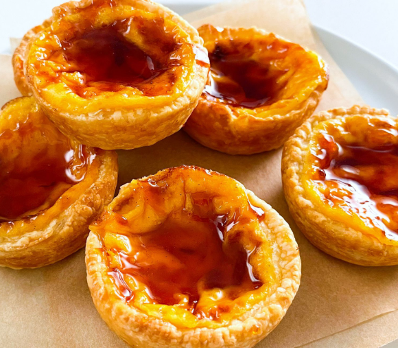 Perfect Custard Tart | Buttery Crust with Smooth Vanilla Filling