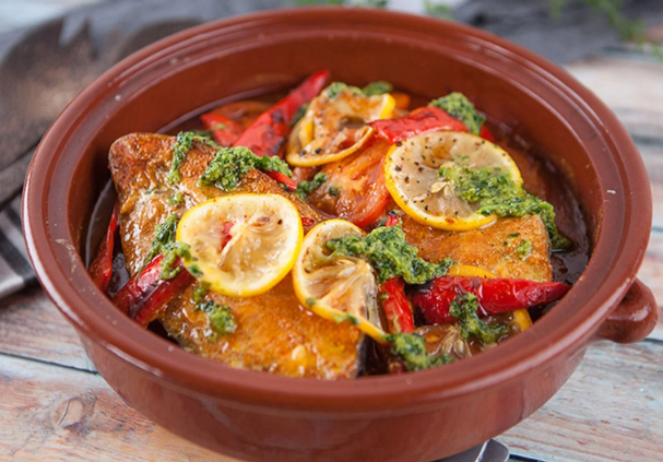 Fish Tagine Recipe | Moroccan Spiced Fish with Vegetables