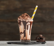 Chocolate milkshake