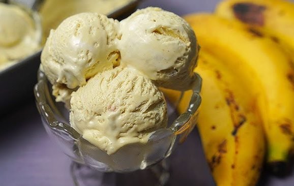 Banana Ice Cream | Naturally Sweet, Creamy and Smooth Frozen Treat