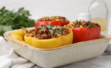 Quinoa-Stuffed Bell Peppers