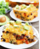 Sweet Potato and Black Bean Enchiladas