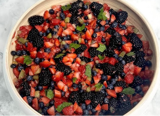 Berry Fruit Salad Recipe | Fresh, Sweet & Antioxidant-Rich Mixed Berries