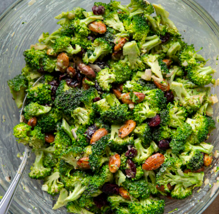Broccoli Almond Salad Recipe | Crunchy, Healthy & Fresh Vegetable Salad