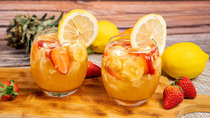 Tropical Fruit Punch | Refreshing, Fruity and Vibrantly Sweet Summer Drink