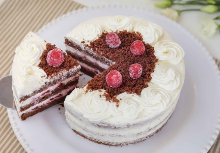 Raspberry Vanilla Cake Recipe | Soft, Fruity & Elegant Homemade Dessert