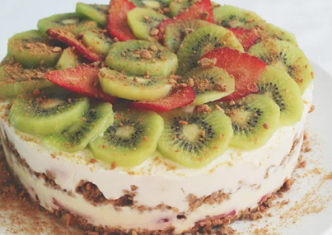 Kiwi Yogurt Cake Recipe | Soft, Fruity & Refreshing Homemade Dessert