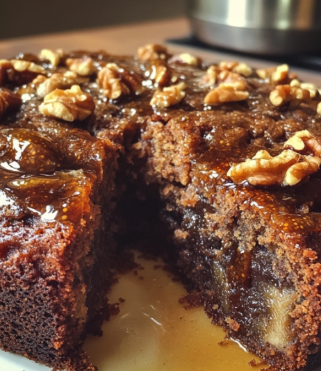 Fig Walnut Cake Recipe | Moist, Nutty & Rich Homemade Dessert