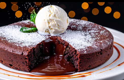 Dark Chocolate Lava Cake Recipe | Rich, Gooey & Decadent Chocolate Dessert