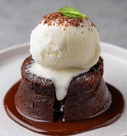Chocolate Coconut Lava Cake Recipe | Gooey, Rich & Tropical Chocolate Dessert