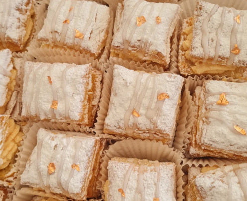 Custard Filled Pastry Recipe | Creamy, Flaky & Delicious Sweet Treat