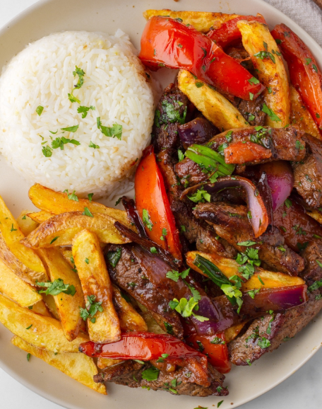 Lomo Saltado Recipe | Traditional Peruvian Beef Stir-Fry Dish  Description
