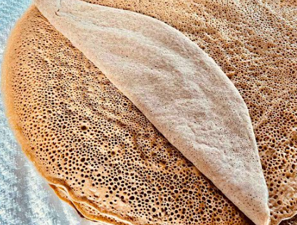Injera Recipe |Traditional Ethiopian Fermented Flatbread