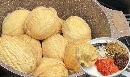 Ghanaian Kenkey Recipe | Traditional Fermented Corn Dough Dumplings