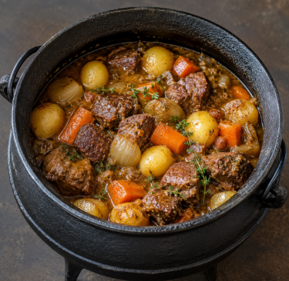 Namibian Potjiekos Recipe | Traditional Slow-Cooked Meat and Vegetable Stew