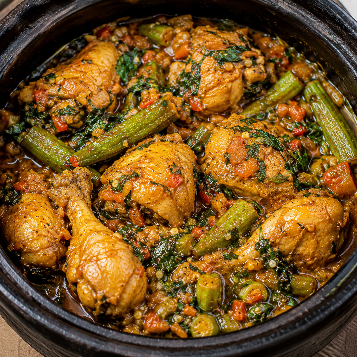 Angolan Muamba de Galinha Recipe | Traditional Chicken Stew from Angola