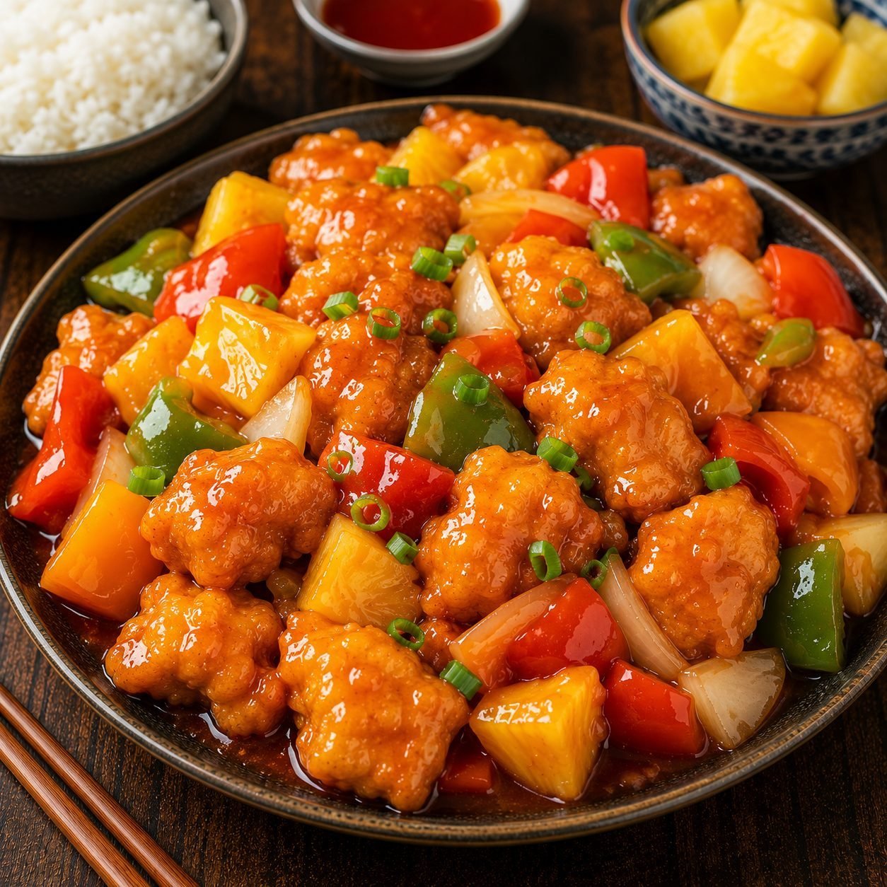 Chinese Sweet and Sour Chicken Recipe | Crispy Chicken with a Classic Sweet and Tangy Sauce