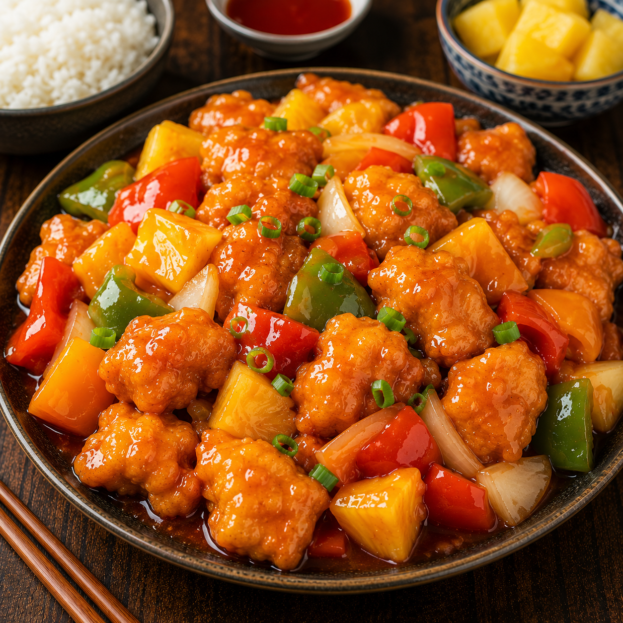 Chinese Sweet and Sour Chicken Recipe | Crispy Chicken with a Classic Sweet and Tangy Sauce