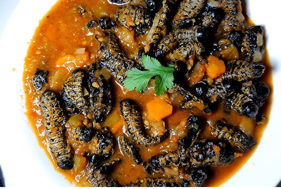 Zimbabwean Mopane Worm Stew Recipe | Traditional Protein-Rich Delicacy from Zimbabwe
