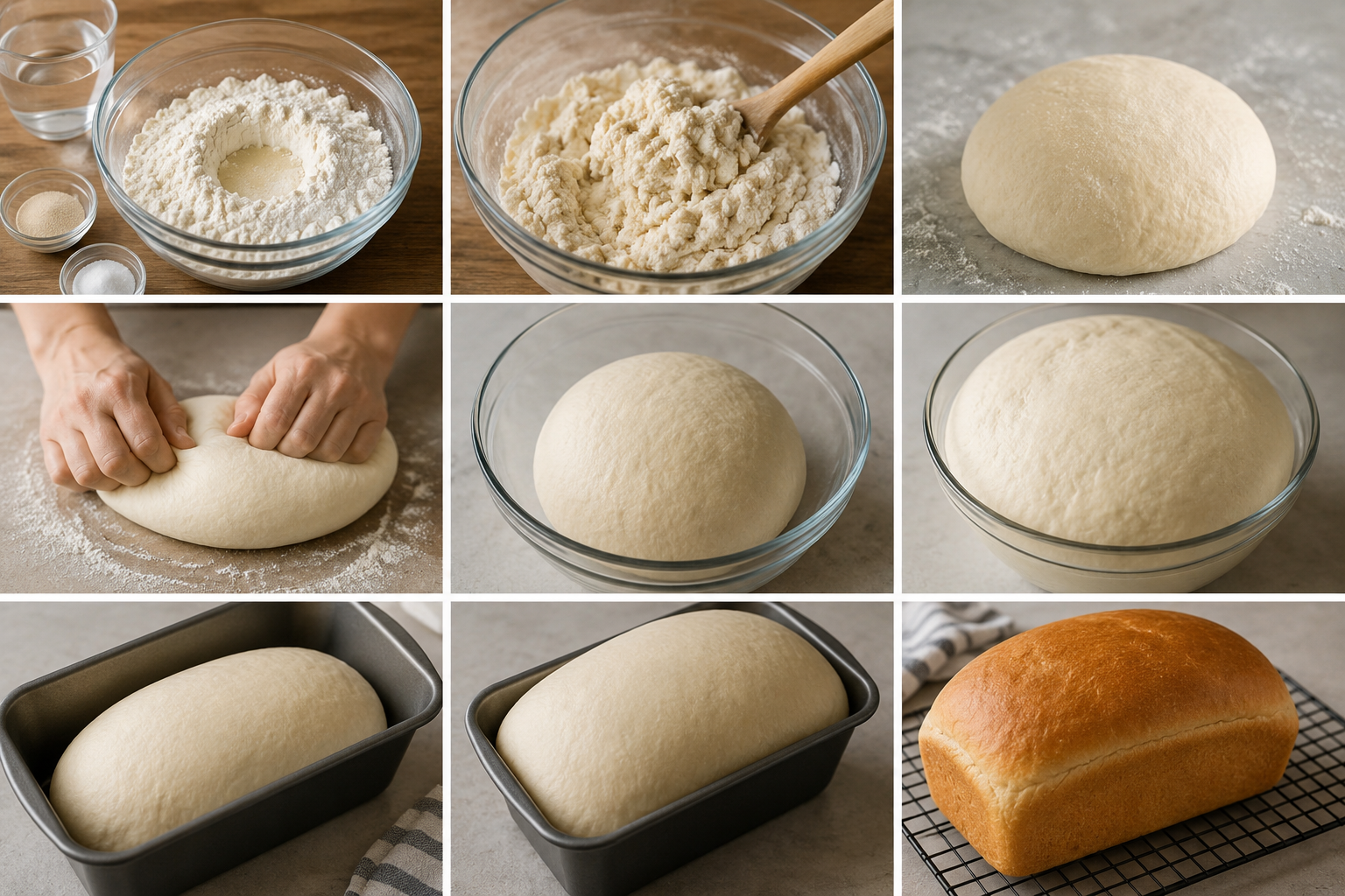 Basic White Bread Dough Recipe | Soft, Versatile Homemade Bread Dough for Every Bake