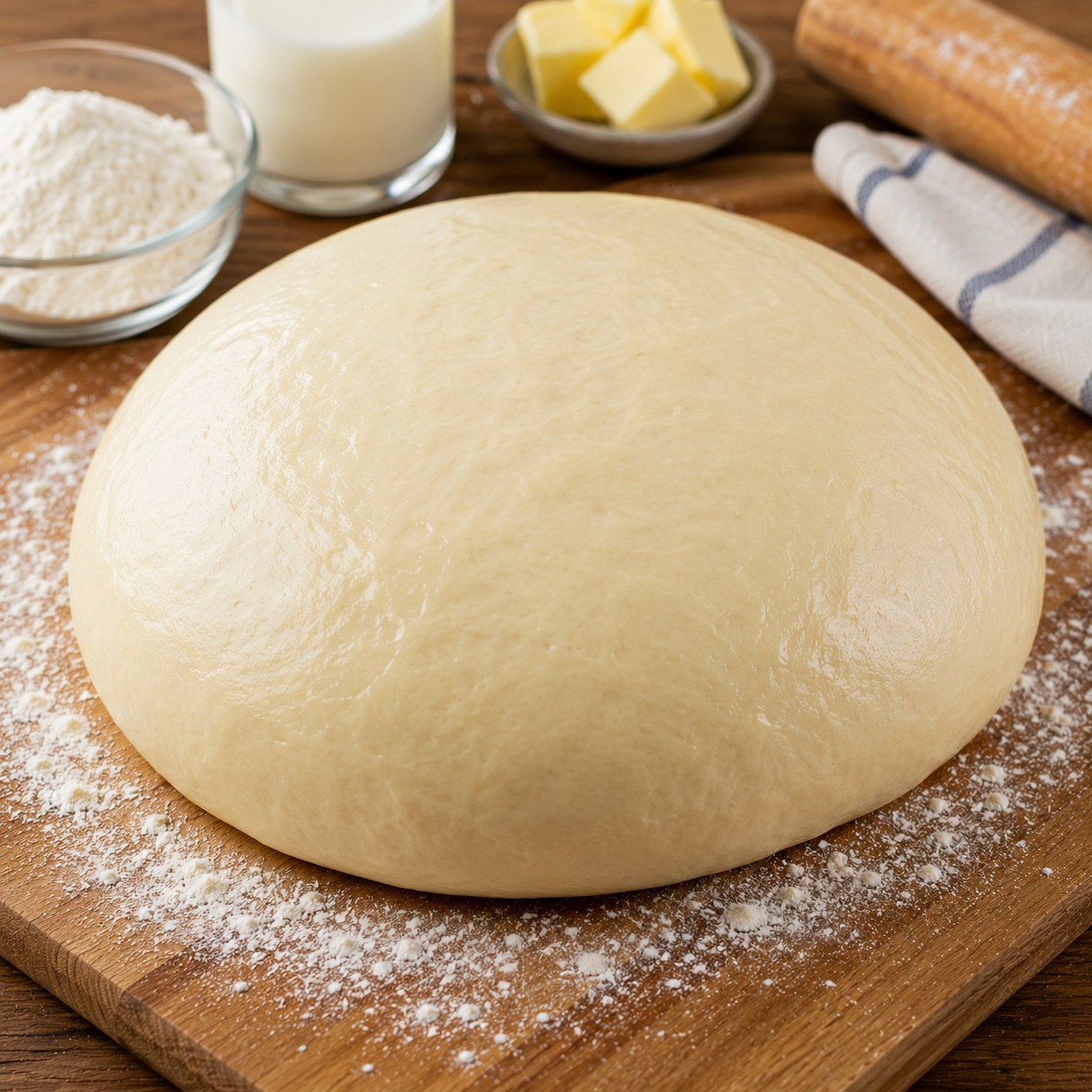 Milk Bread Dough Recipe | Soft, Fluffy Homemade Dough for Bakery-Style Bread