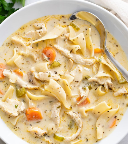 Cream of Chicken Soup | Rich, Creamy and Comforting Homemade Soup Recipe