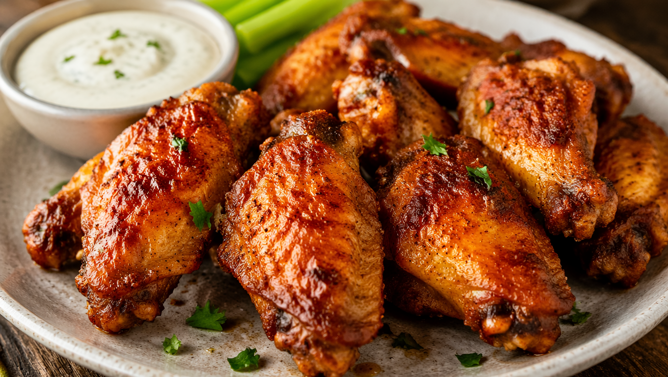 Crispy Baked Chicken Wings