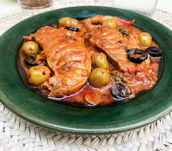 Tunisian Kabkabou | Authentic Fish and Olive Stew Recipe