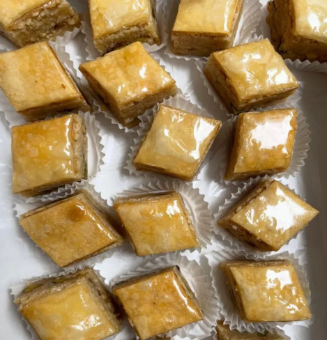 Tunisian Baklawa Tunisienne Recipe | Traditional Nut-Filled Honey Pastry