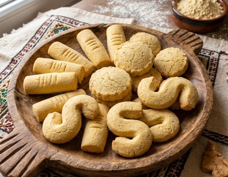 Tunisian Ghrayba | Authentic Melt-in-Your-Mouth Shortbread Cookie Recipe