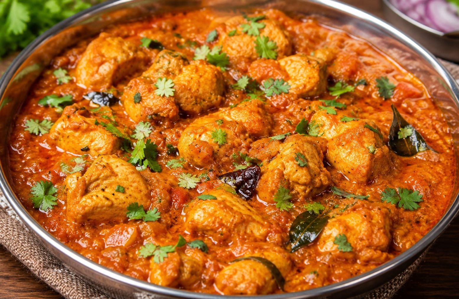 Indian Andhra Chicken Curry